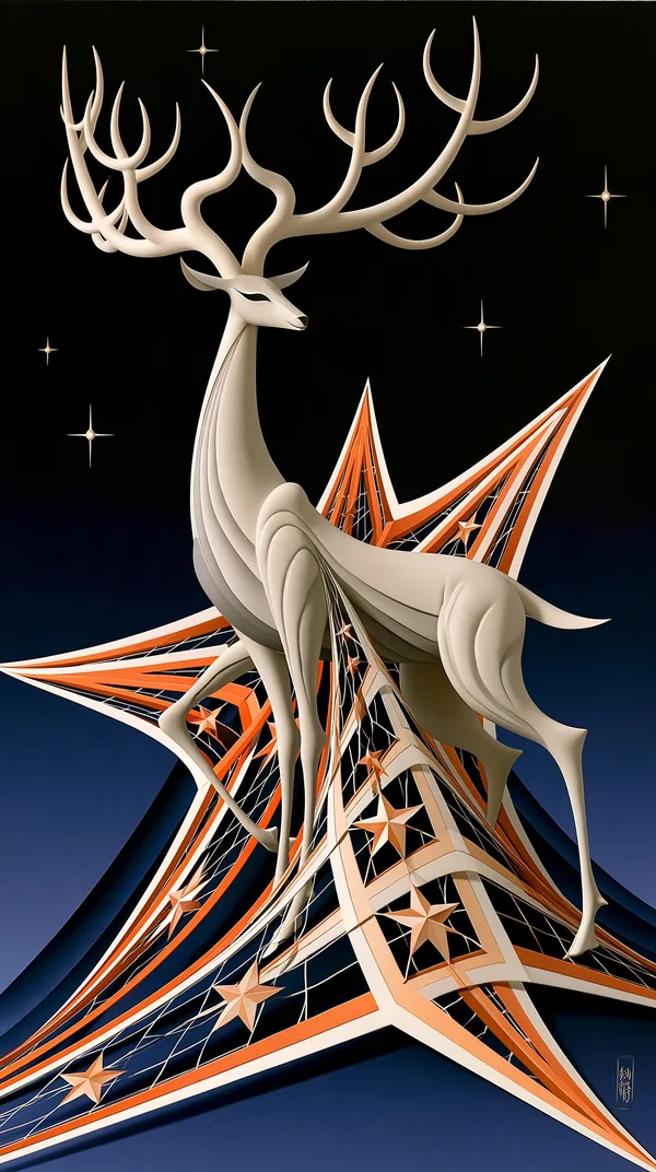 张 Extended Net — I Ching Oracle card artwork